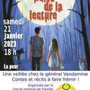 Affiche Nuits de la lecture 2023